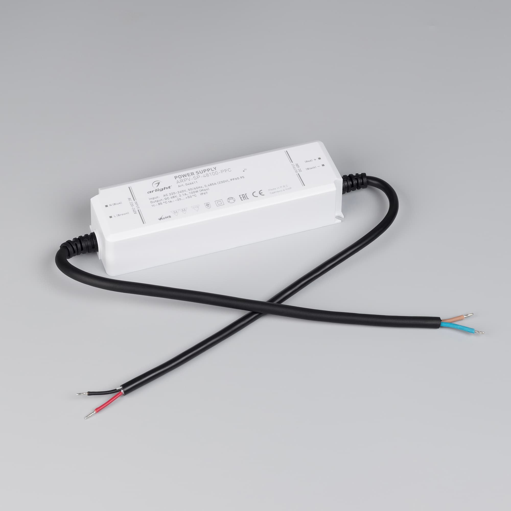 Диммер SMART-D3-DIM (12-24V, 8A, 2.4G) (ARL, IP20 Пластик, 5 лет)