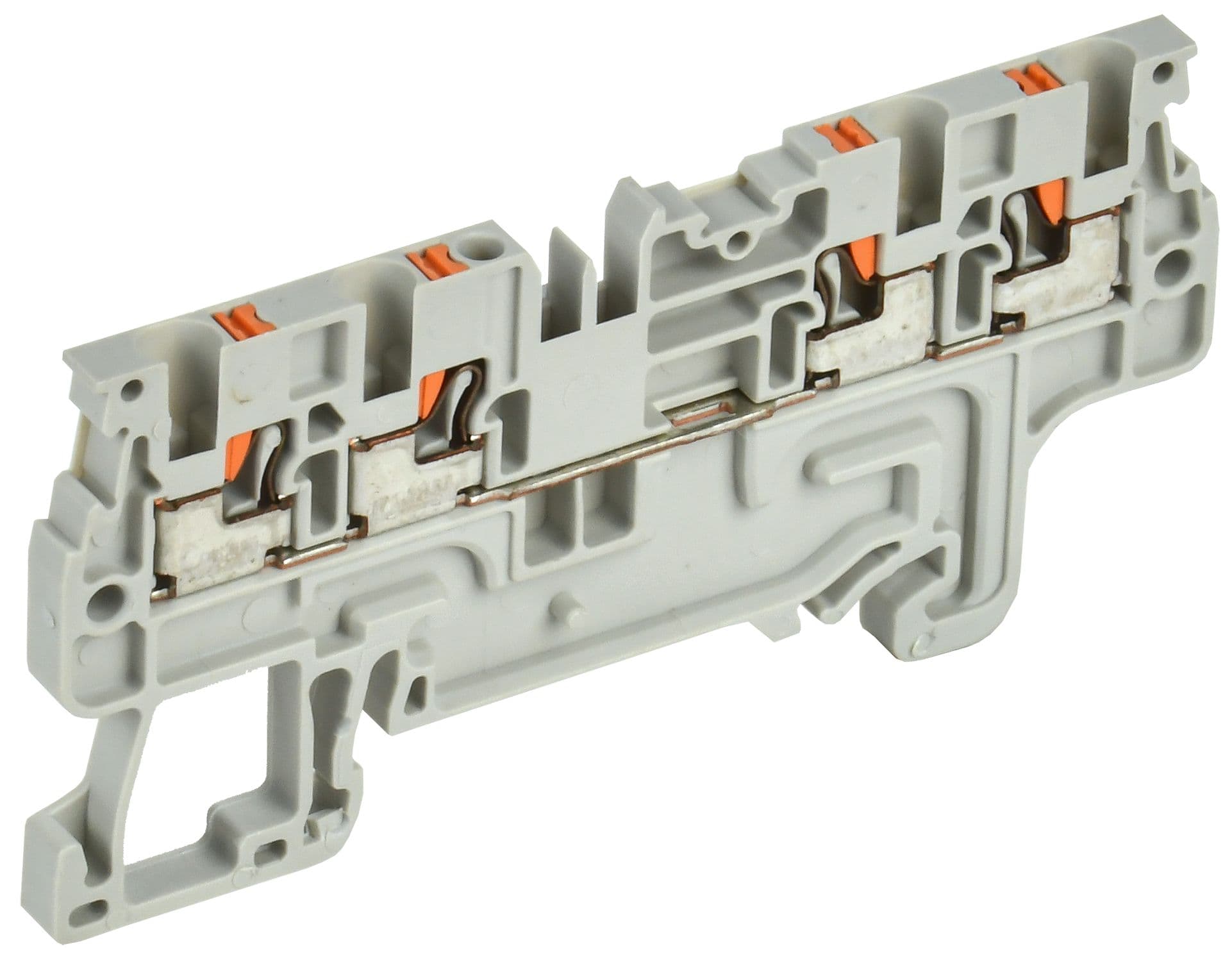ARMAFIX Клемма пружинная Push-in CP-MC 4 вывода 1,5мм2 серая IEK