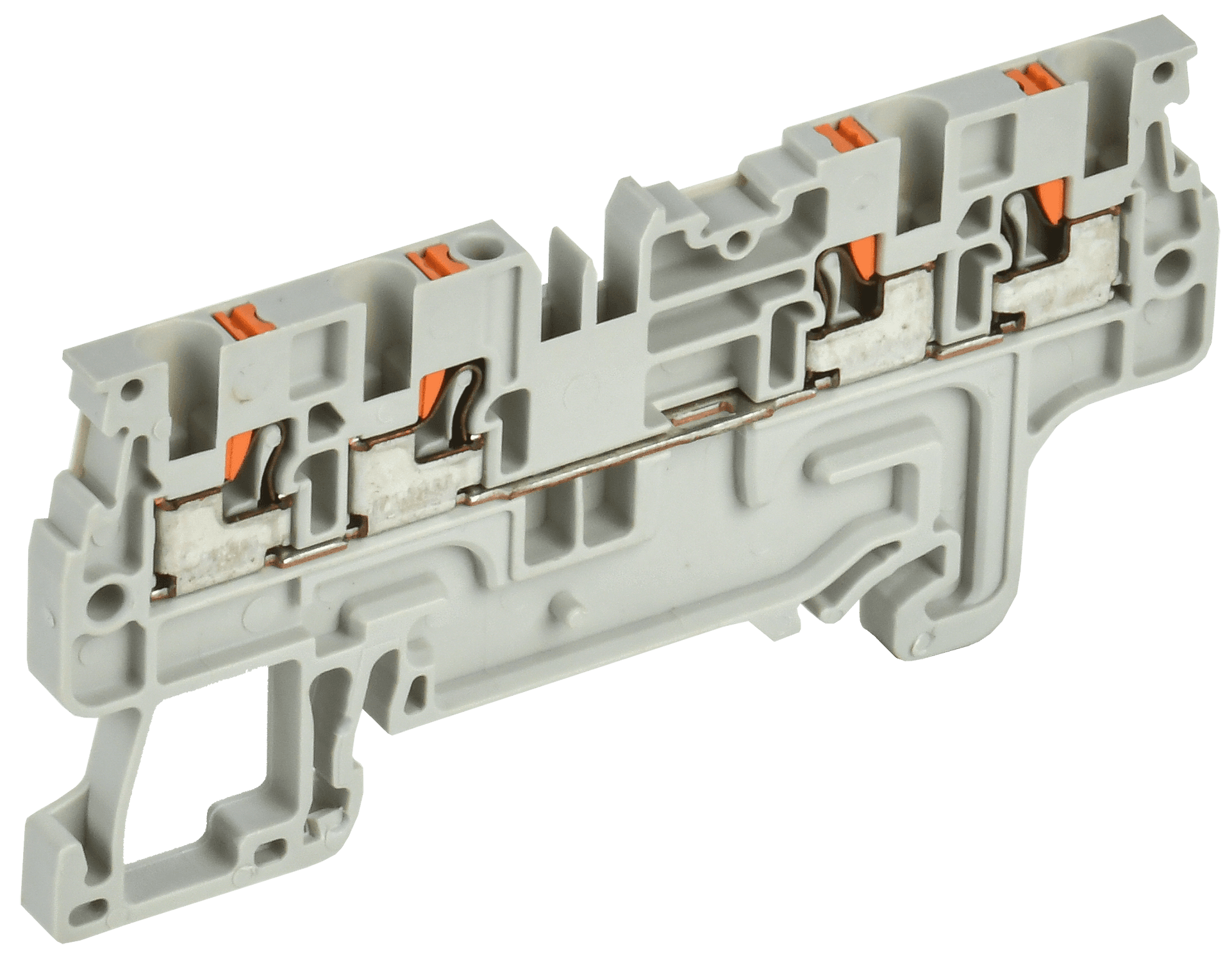 ARMAFIX Клемма пружинная Push-in CP-MC 4 вывода 1,5мм2 серая IEK