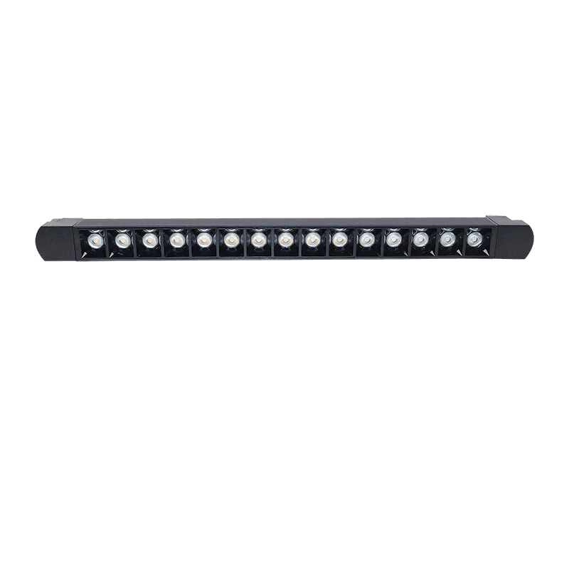 Светильник светодиодный трековый линейный на шинопровод ДПО-4230R 30W 4000K 2400Лм24° BL черный IP40 480mm Jazzway