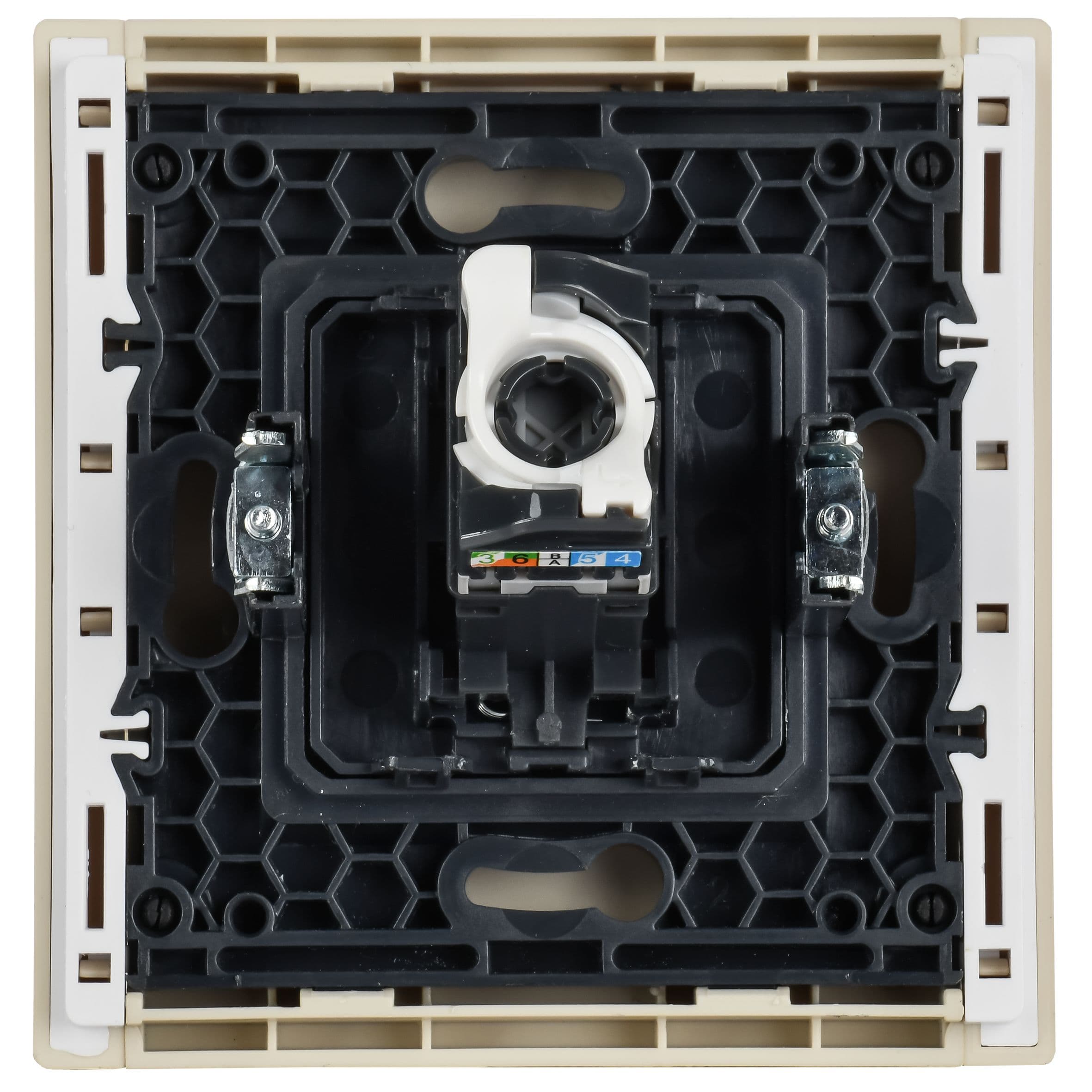 FORTE&PIANO Розетка компьютерная RJ45 кат.5E FP432 ваниль