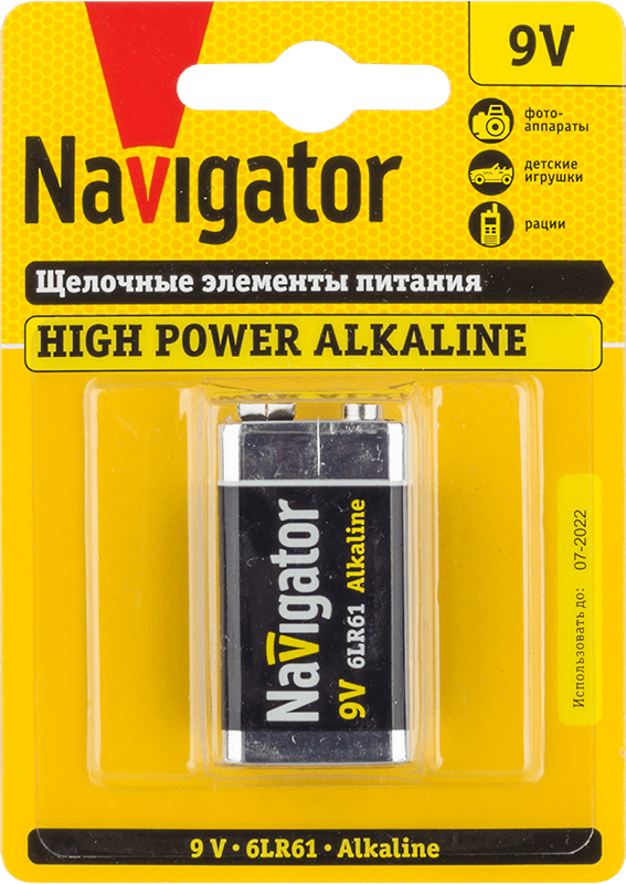 Батарейка NBT-NE-6LR61-BP1 крона