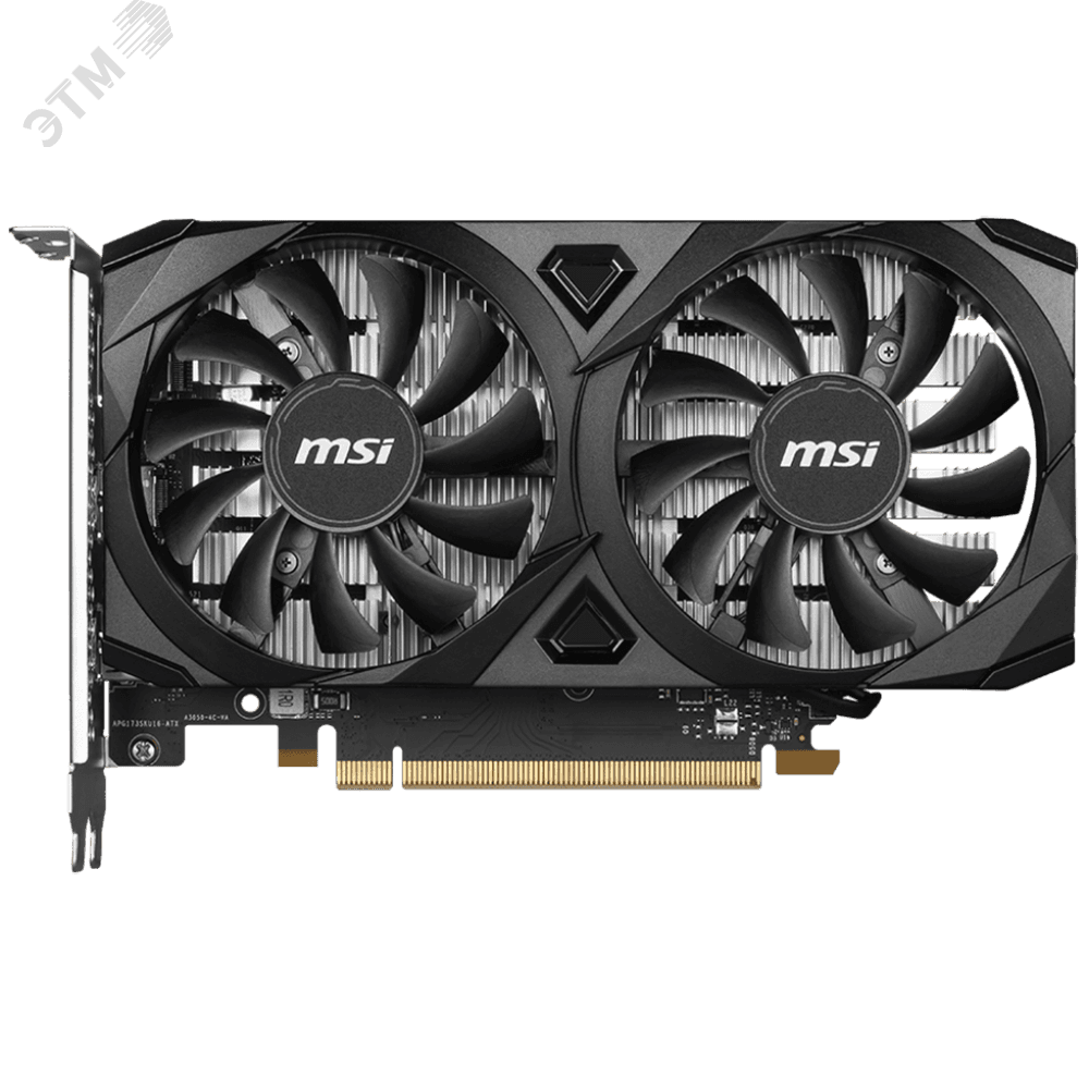 Видеокарта RTX3050 VENTUS 2X E 6G OC, NVIDIA      GeForce RTX 3050, GDDR6, PCI-Express 4.0