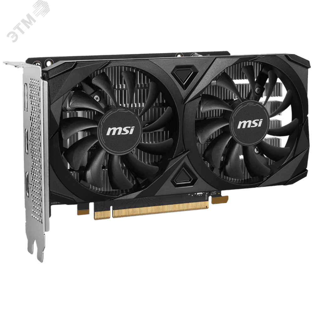 Видеокарта RTX3050 VENTUS 2X E 6G OC, NVIDIA      GeForce RTX 3050, GDDR6, PCI-Express 4.0