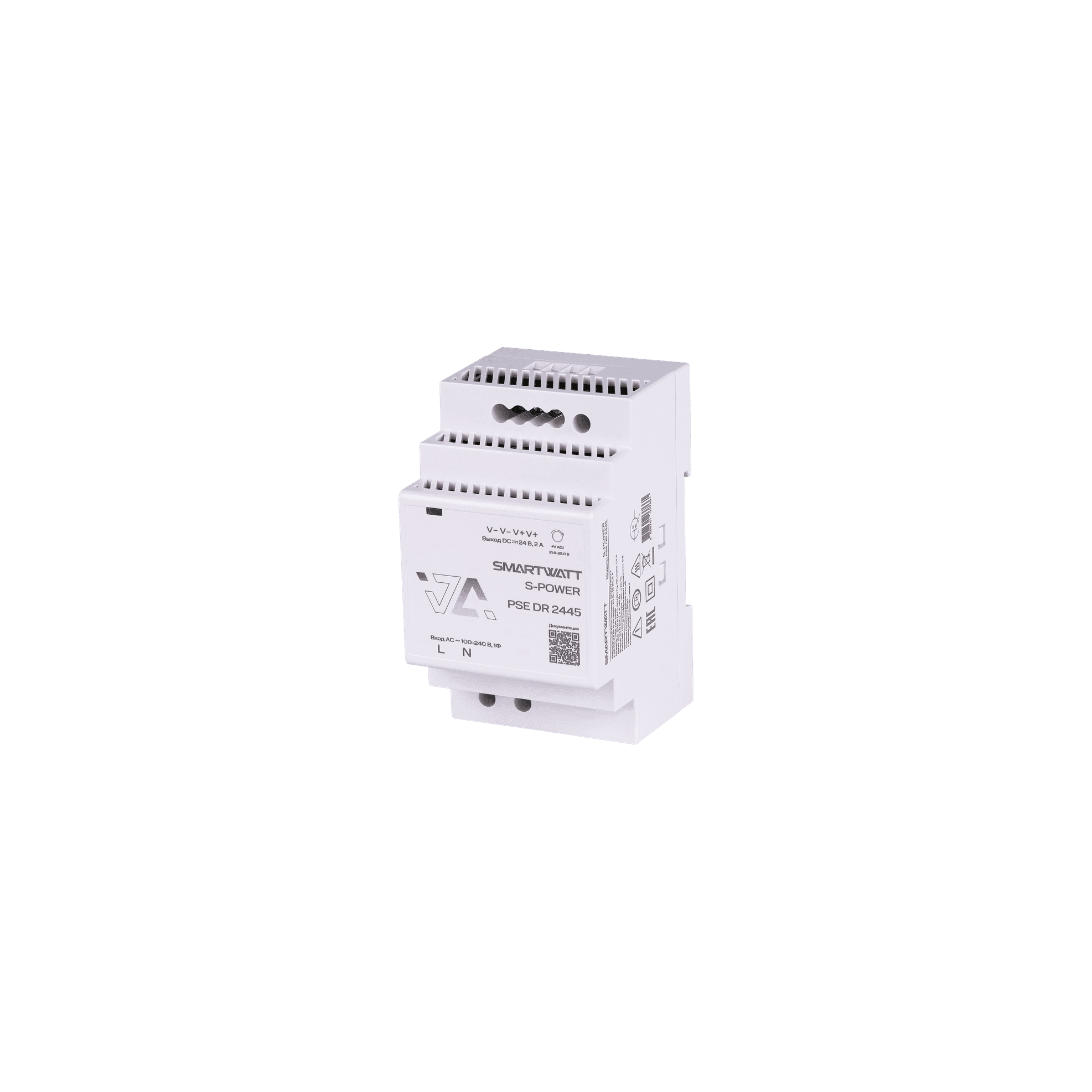 Блок питания 24В, 45 Вт PSE DR 2445 S-POWER