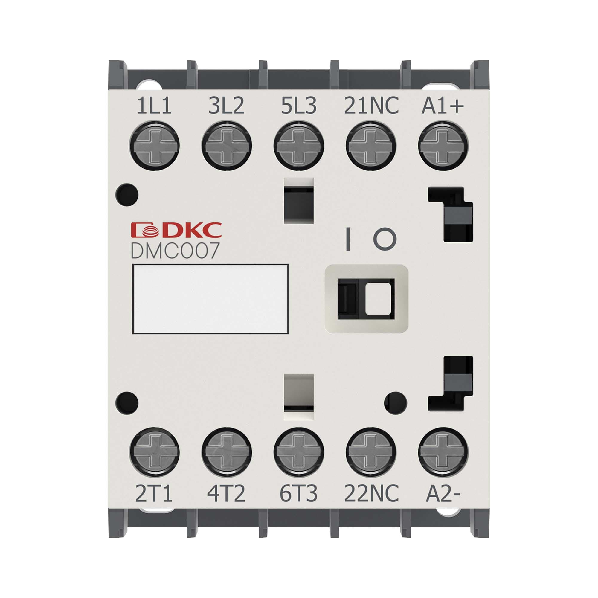 Миниконтактор YON DMC007 7A 3кВт AC3 3P кат. 220В AC 1НО