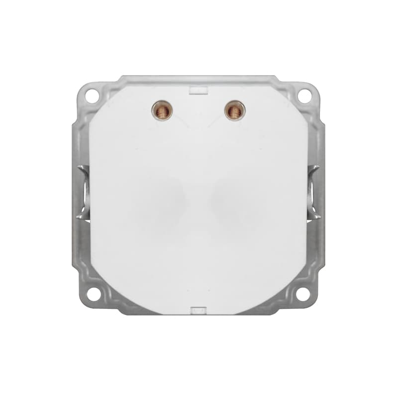 Розетка USB Афина A+С 2.4/4А механизм  с/у, белая (еврослот)