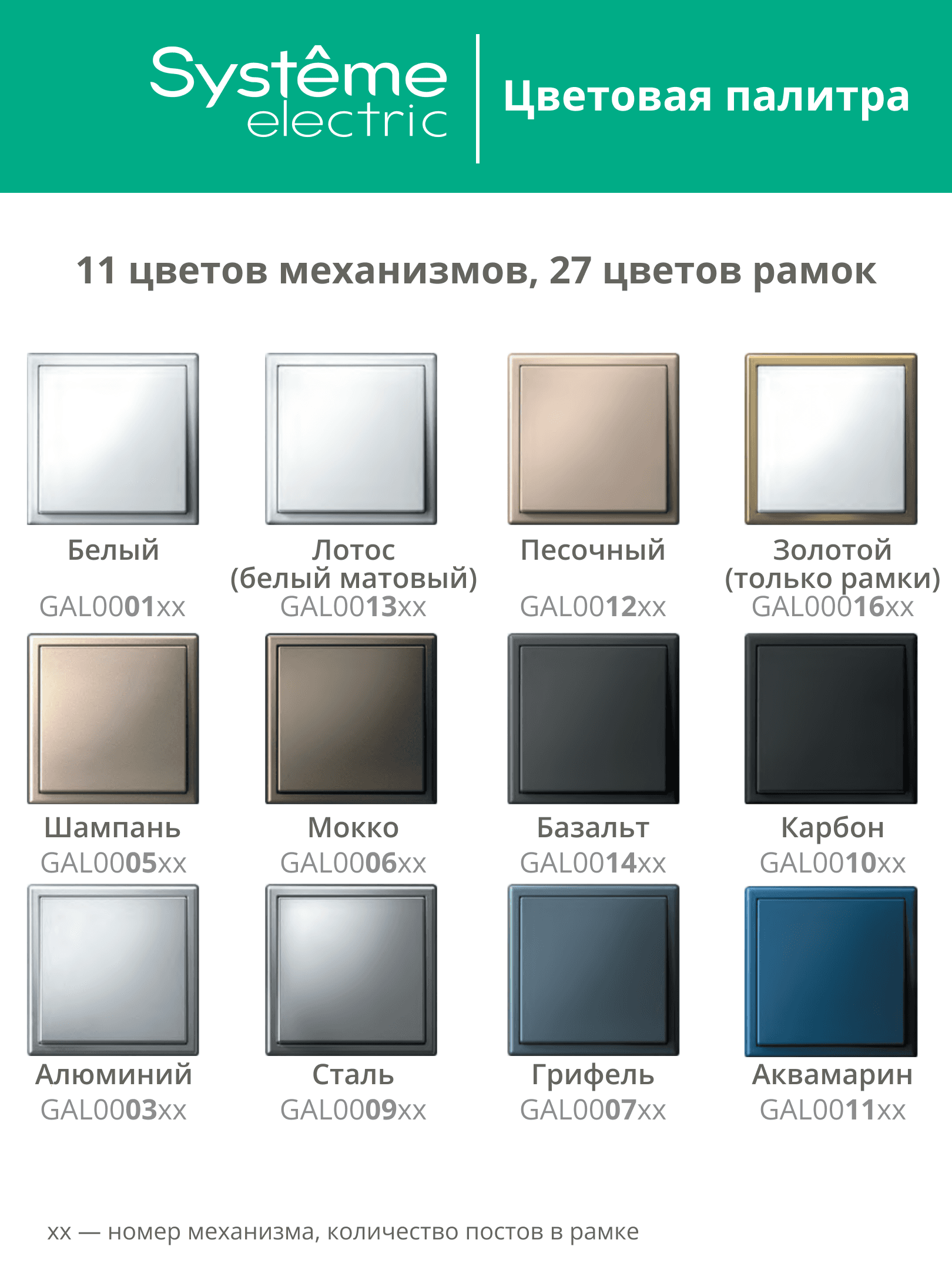 ARTGALLERY PURE 4-постовая РАМКА, МЕТАЛЛ ОНИКС