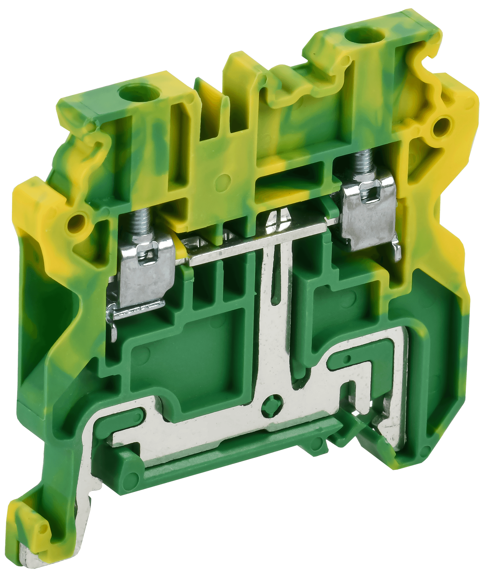 ARMAFIX Колодка клеммная CY2.5 PE винтовая 2,5мм2 проходная заземляющая Ex IEK