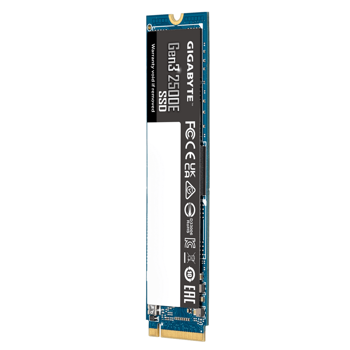 Накопитель SSD M.2 2280 1TB Gen3 2500E, PCIe 3.0  x4, NVMe 1.3