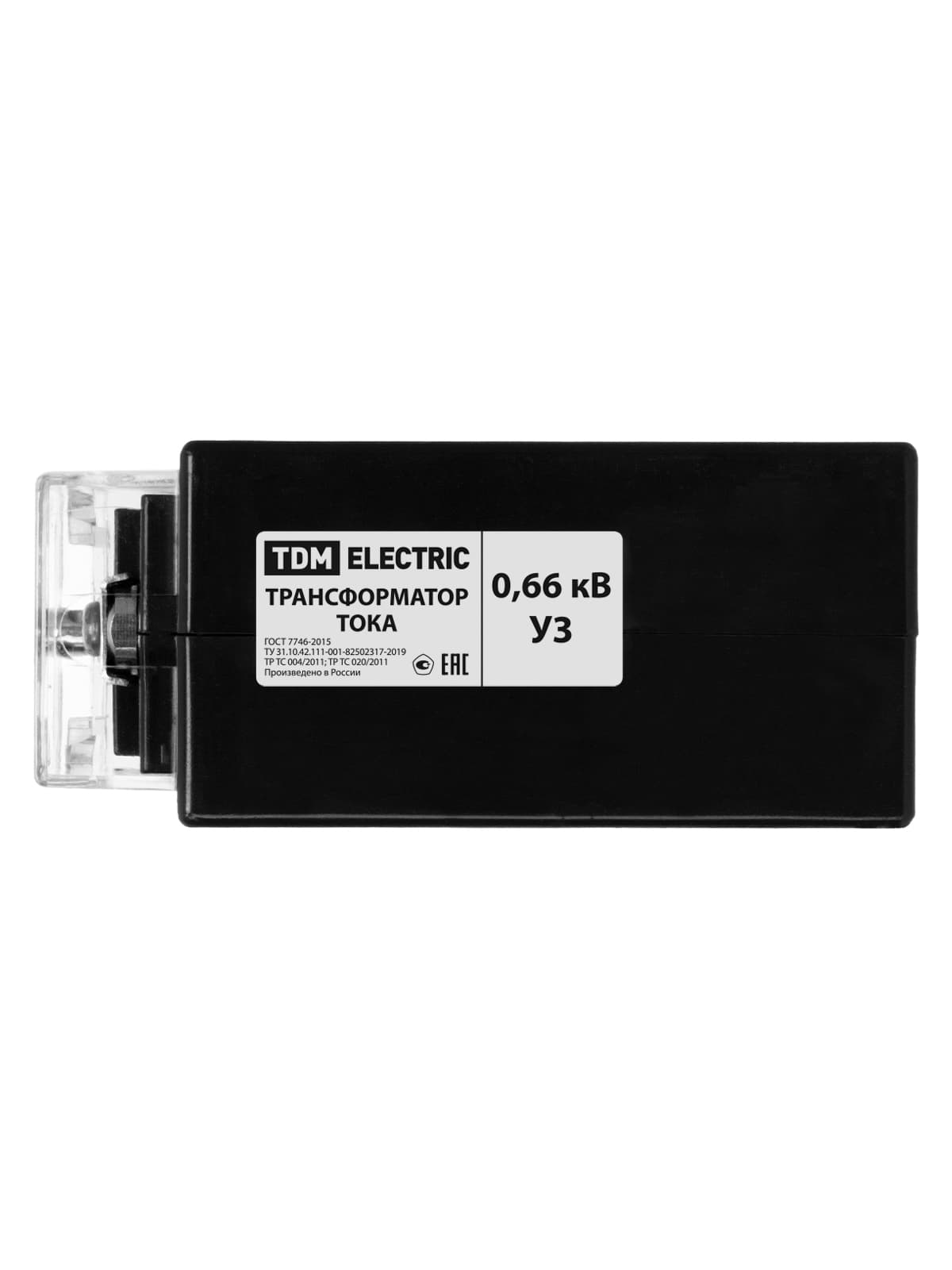 Трансформатор тока измерительный ТТН  30/250/5- 5VA/0,5-Р TDM