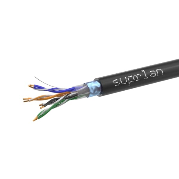 Витая пара F/UTP кат 5e 4x2xAWG24 Median Cu PE OUT 305м