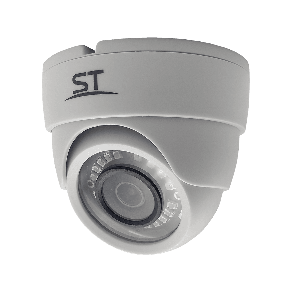 Видеокамера аналоговая 2Мп купольная IP54 ИК-20м (2.8мм)