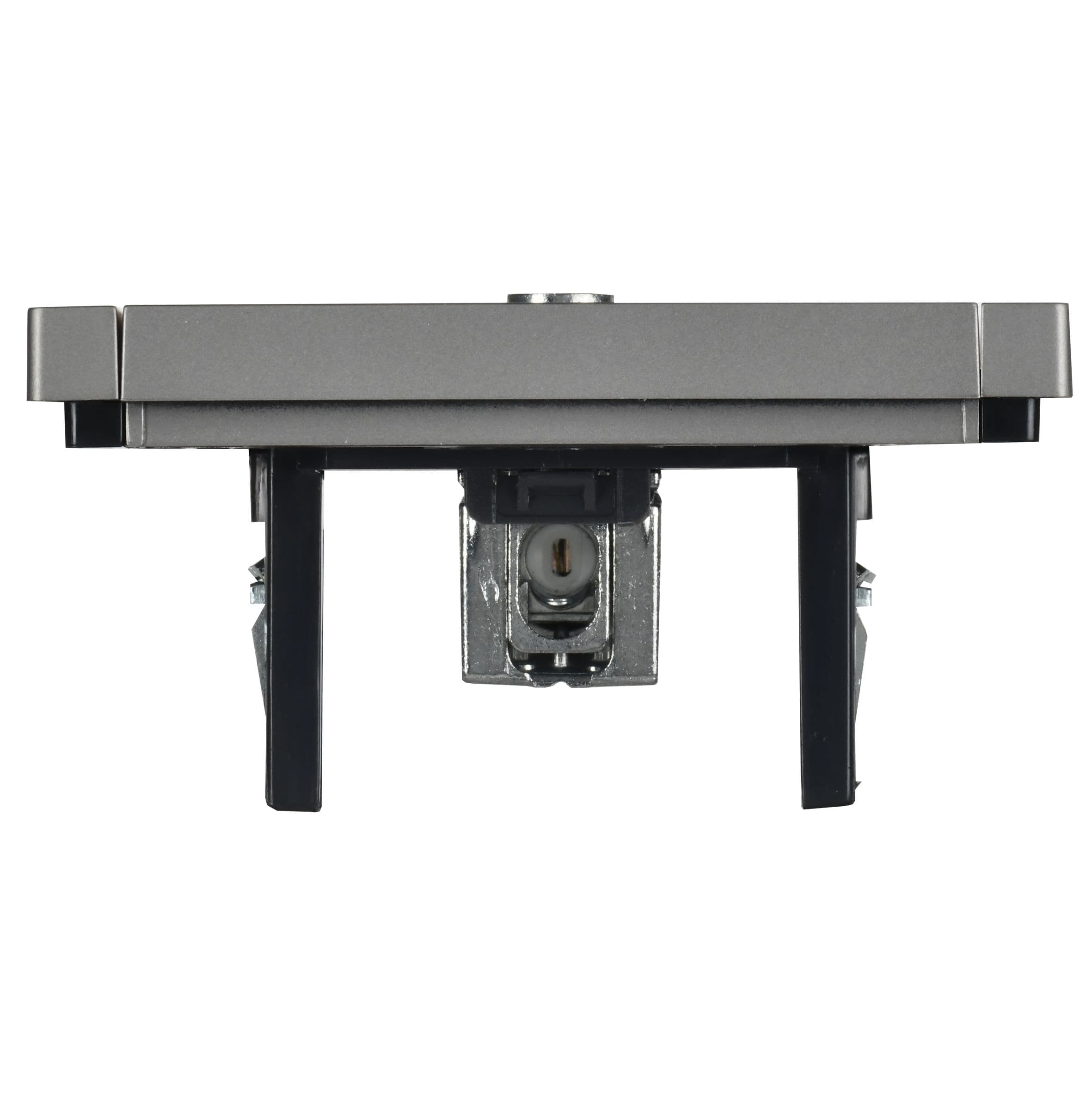 FORTE&PIANO Розетка TV оконечная FP528 сталь