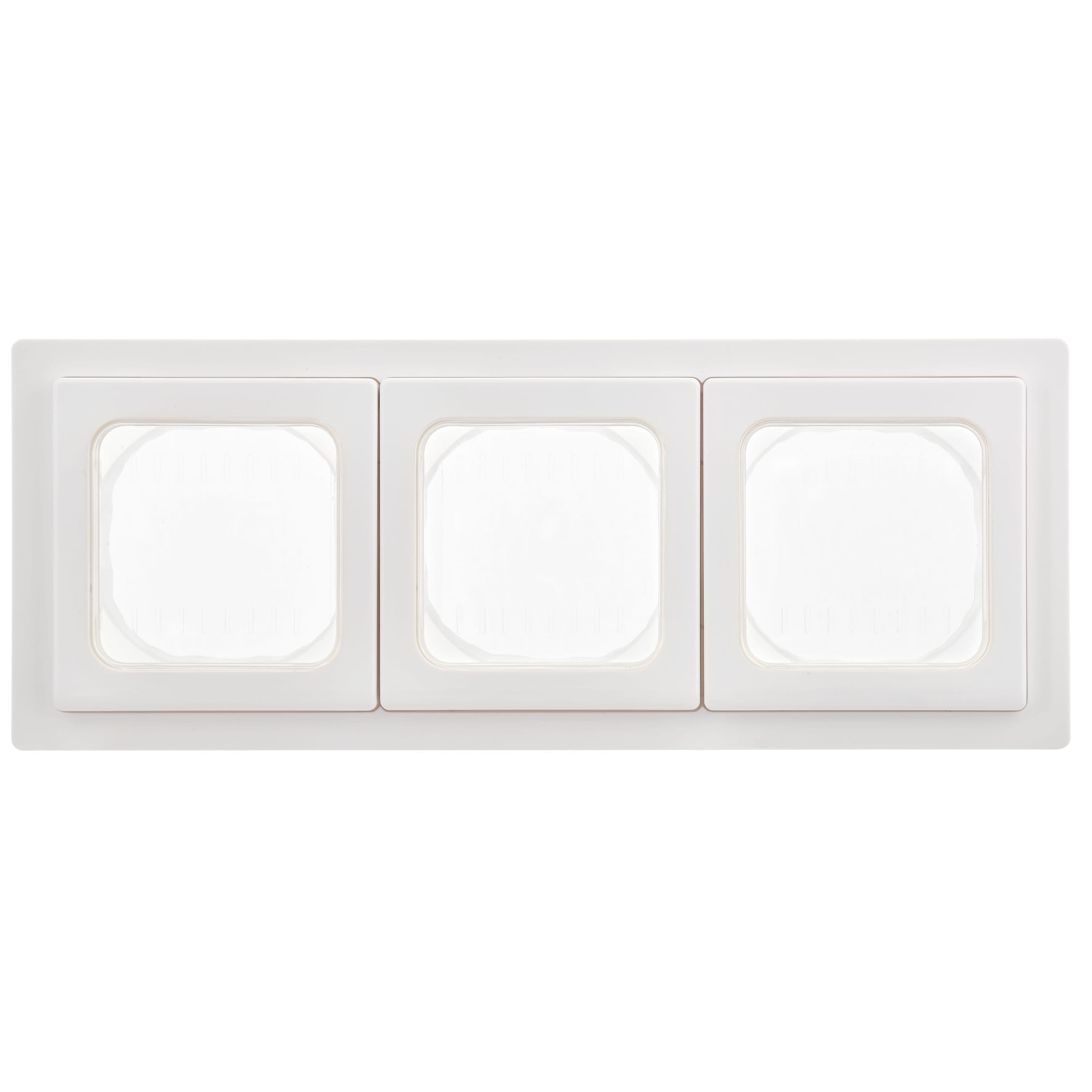FLITE Рамка 3-местная IP55 Рпро-3-55-ФлБ белый