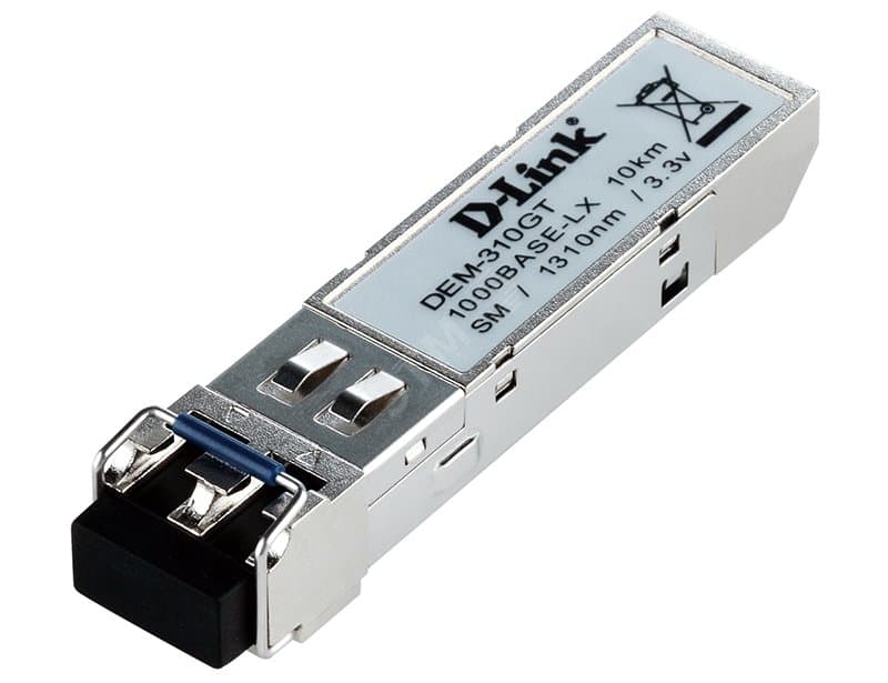 Модуль SFP 1хLC, 1.25 Гб/с, 1310 нм, до 10 км