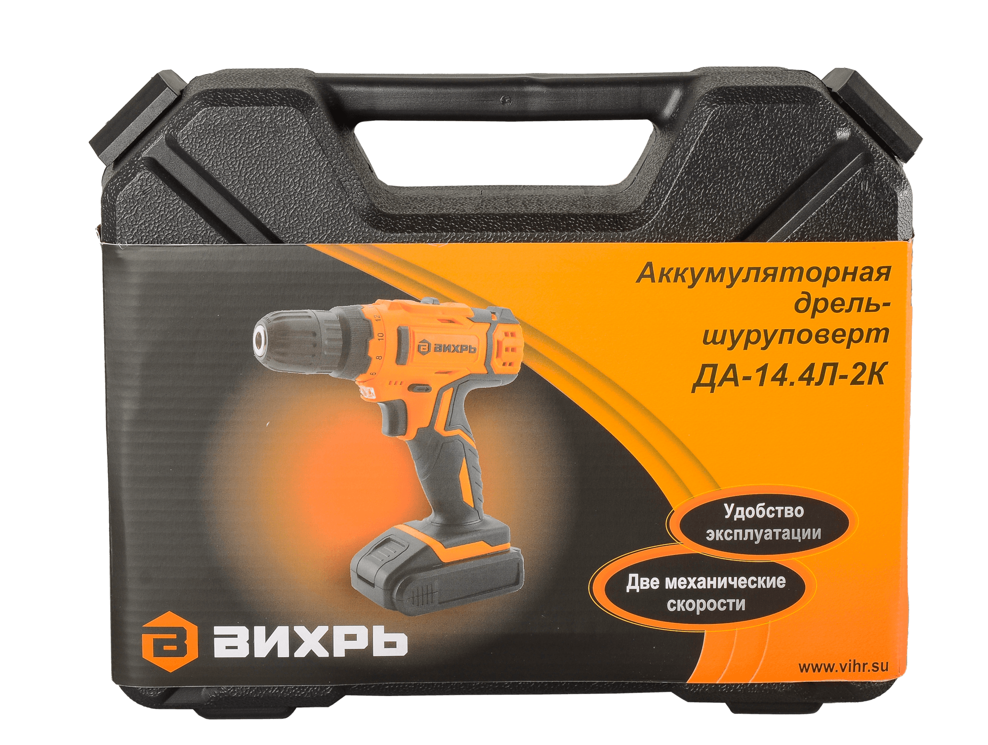 Дрель-шуруповерт аккумуляторная ДА-14,4Л-2К (2,0 А/ч)