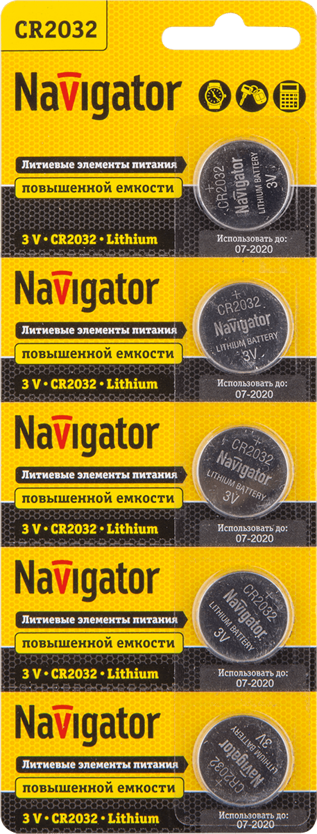 Батарейка NBT-CR2032-BP5