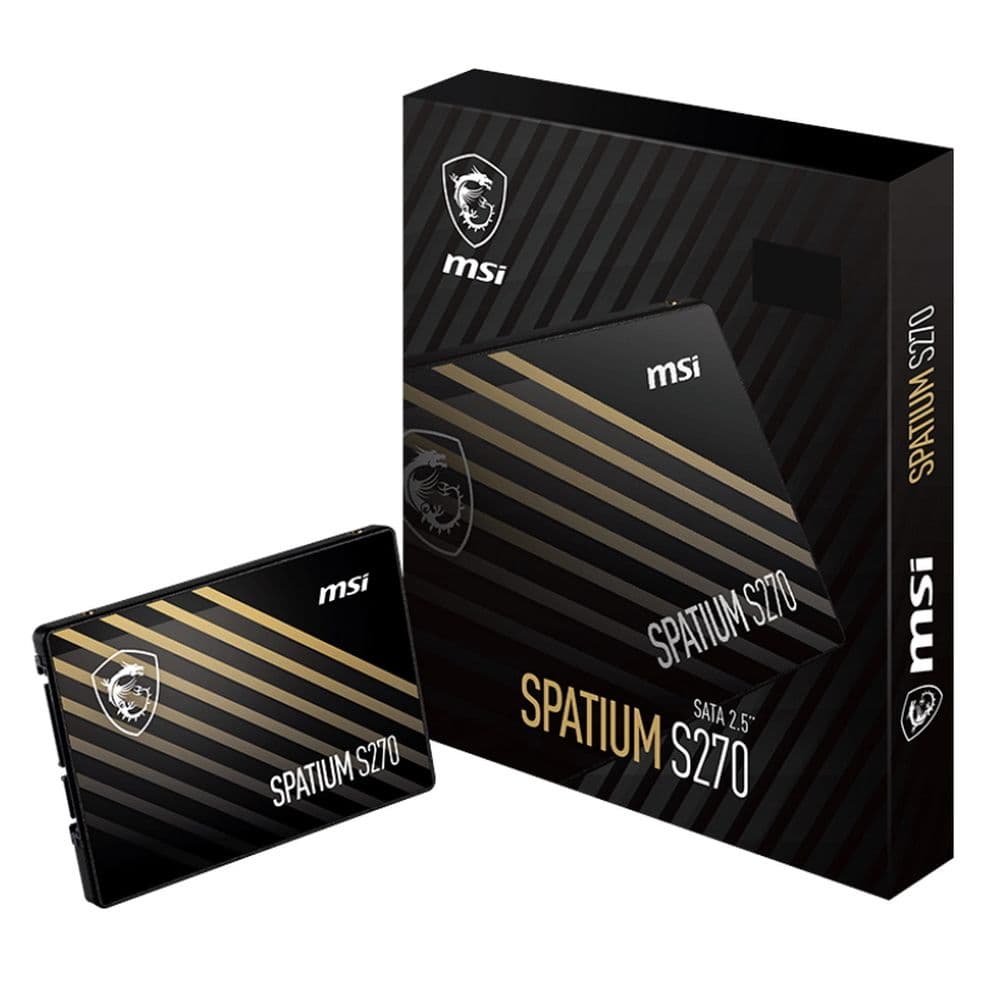 Накопитель SSD 2.5'' 960GB SPATIUM S270, SATAIII, 3D NAND, 500/450 Мб/с