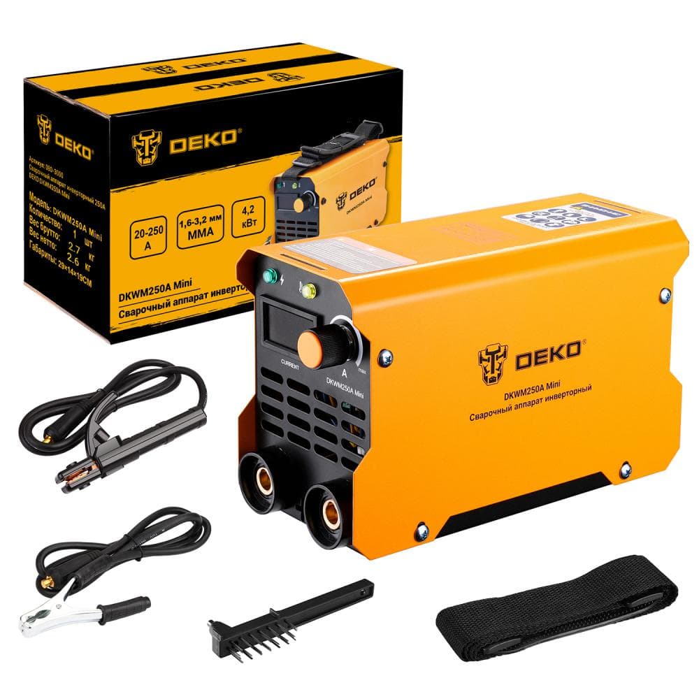 Сварочный аппарат инверторный 250А  DKWM250A Mini
