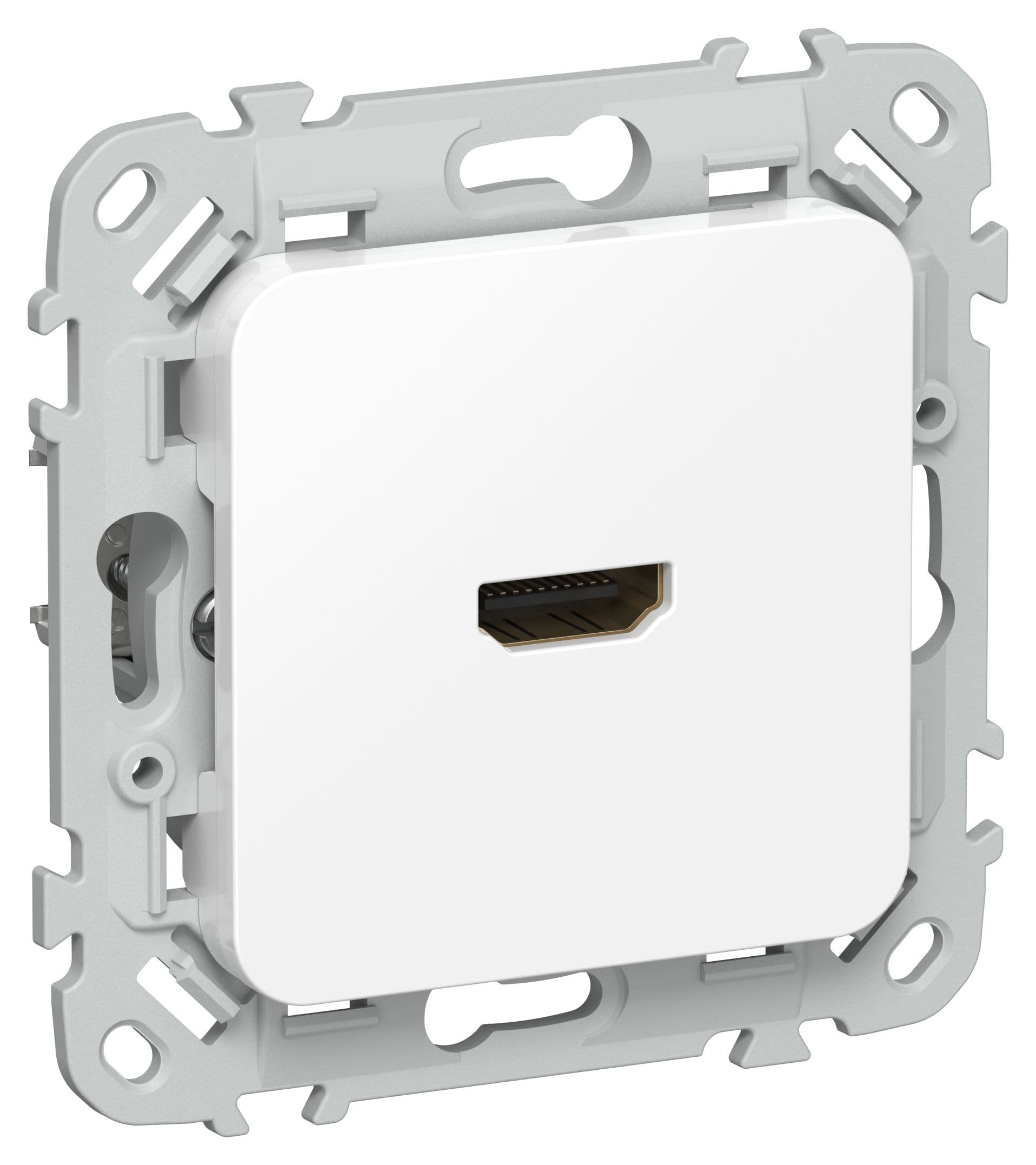 FLITE Розетка HDMI РШДМА-ФлБ белый