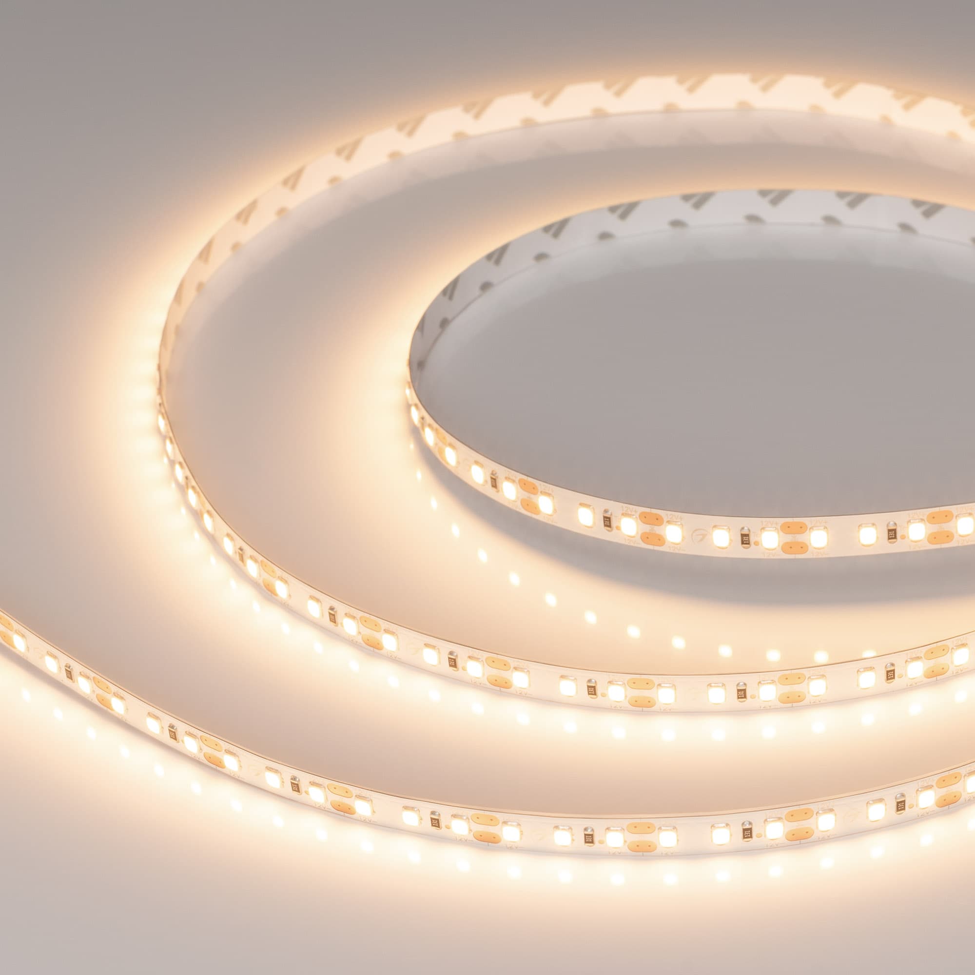 Лента светодиодная 9.6 Вт/м 12В 3000K IP20 120LED/м RT-A120-8-11mm SMD 2835 5 м