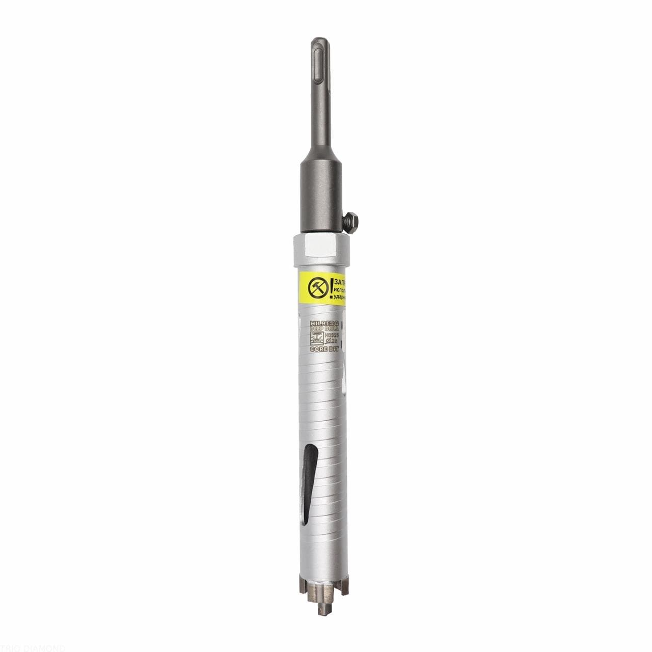 Коронка алмазная по бетону 25х150 мм Hilberg Laser Deep Drill