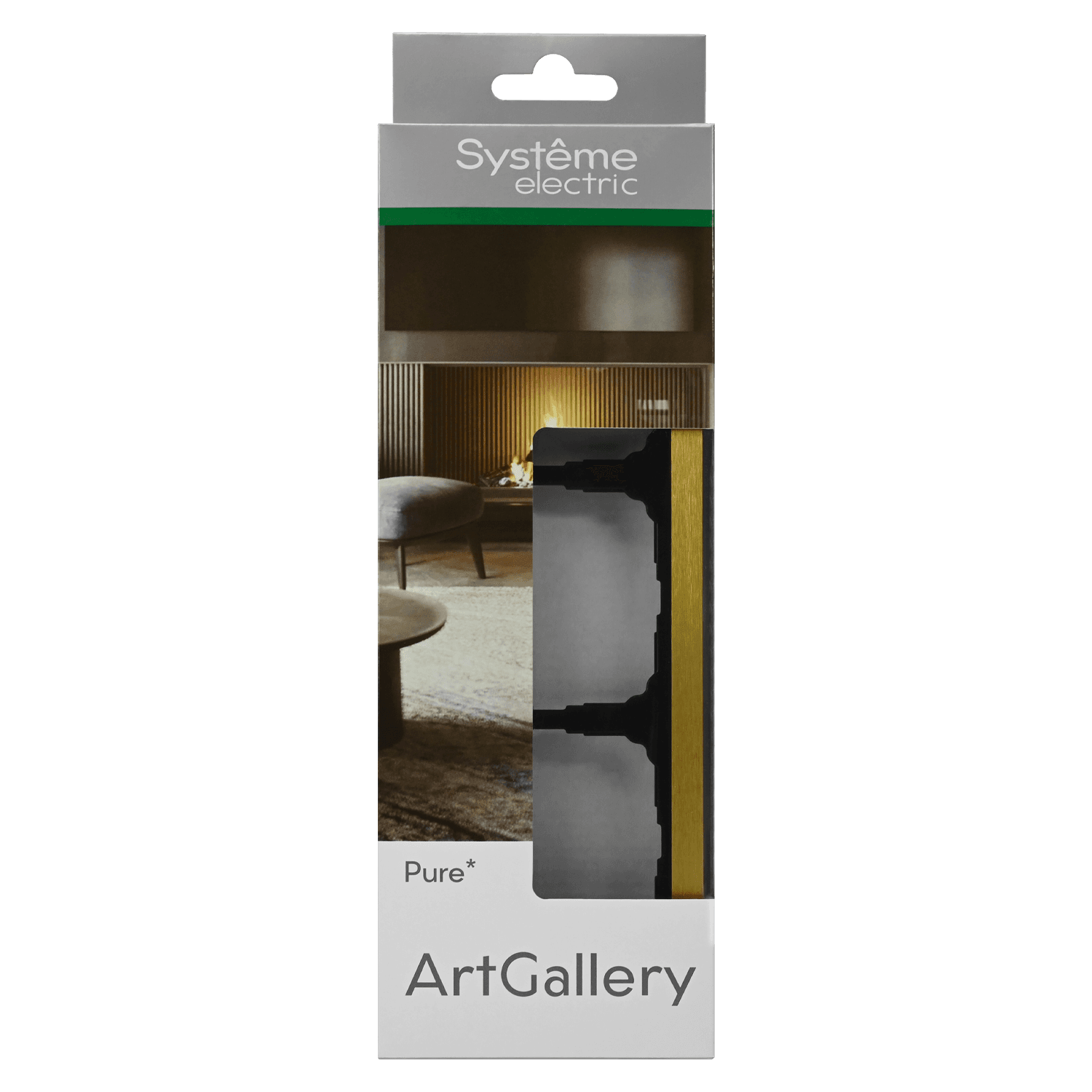 ARTGALLERY PURE 3-постовая РАМКА, МЕТАЛЛ ЗОЛОТО