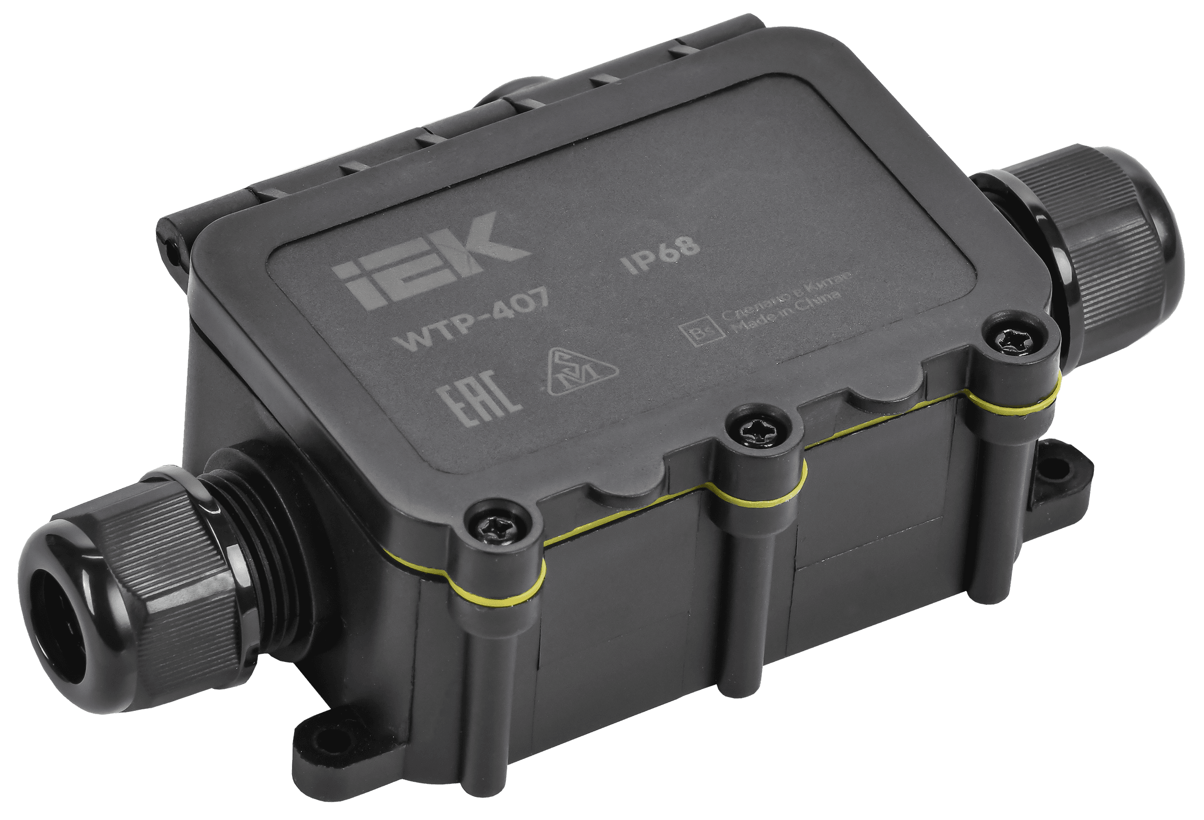 Коробка распределительная герметичная WTP-407 3 ввода IP68 IEK