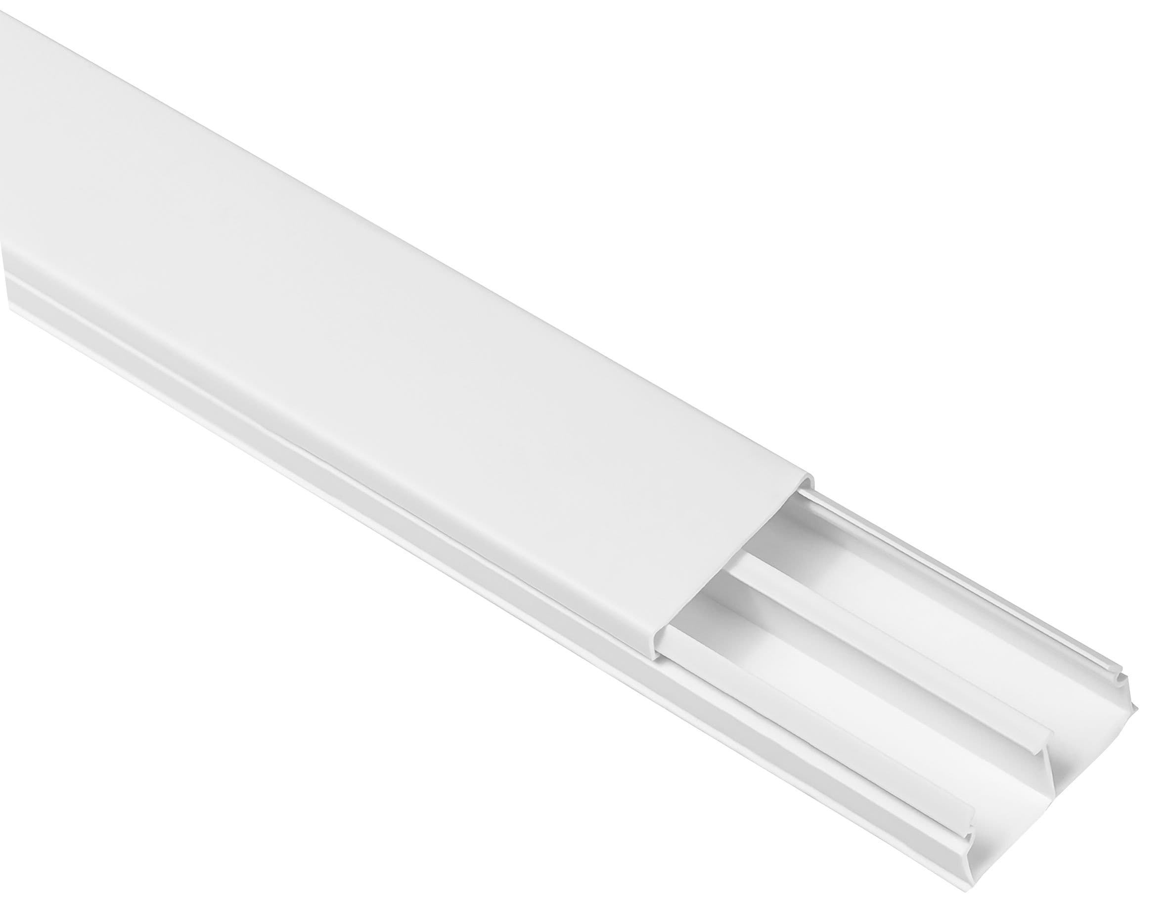 METRA MINI Кабель-канал 40/2х16мм двухсекционный белый