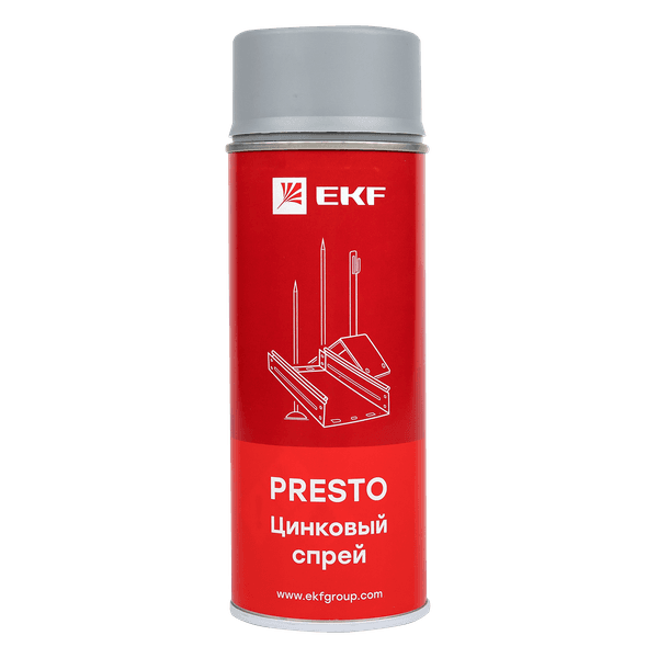 Спрей цинковый Presto 400мл
