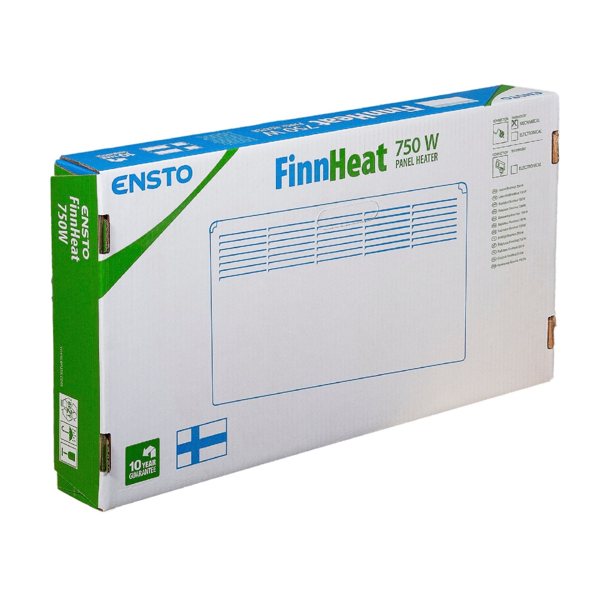 Конвектор электрический FinnHeat 750 Вт, эл/терм.