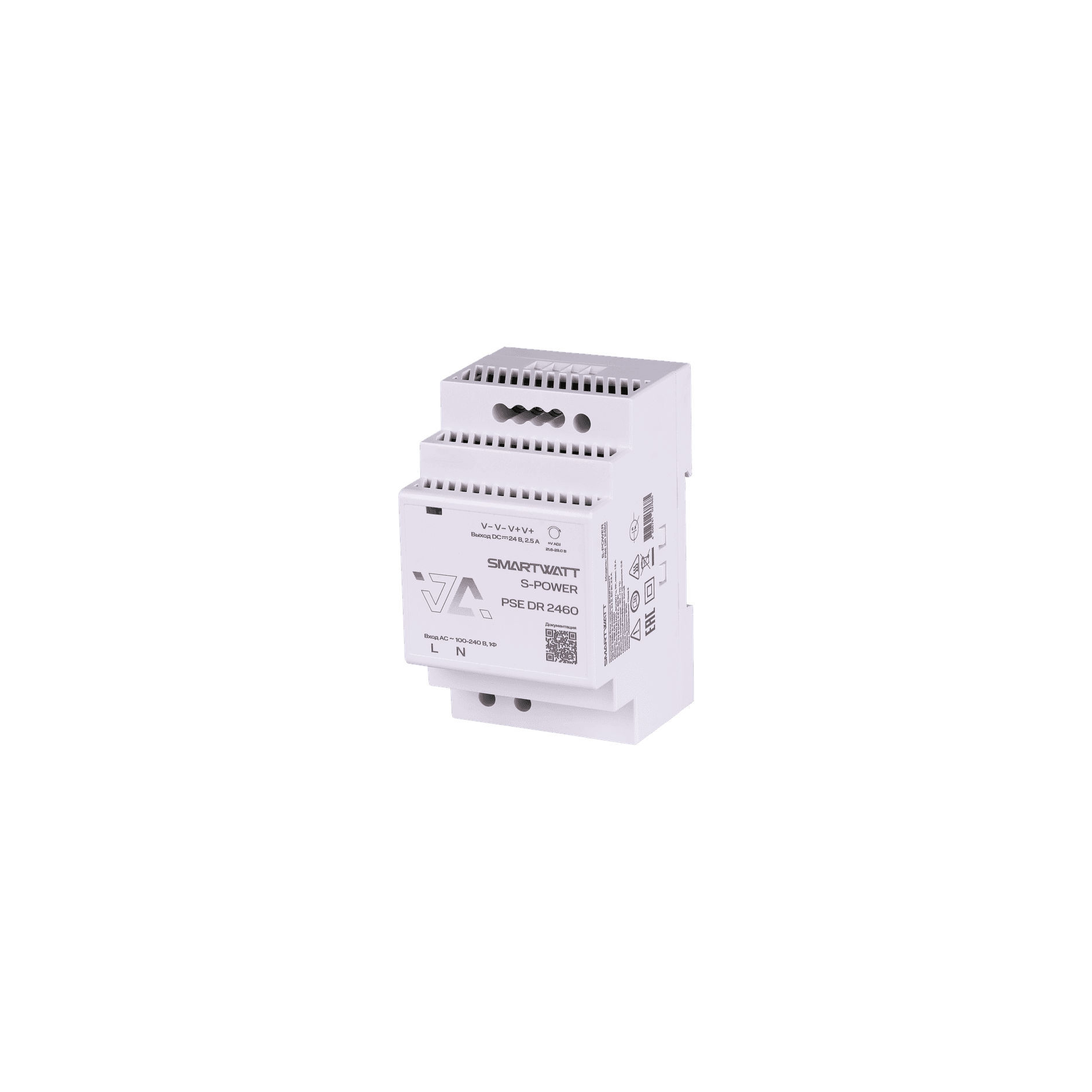 Блок питания 24В, 60 Вт PSE DR 2460 S-POWER