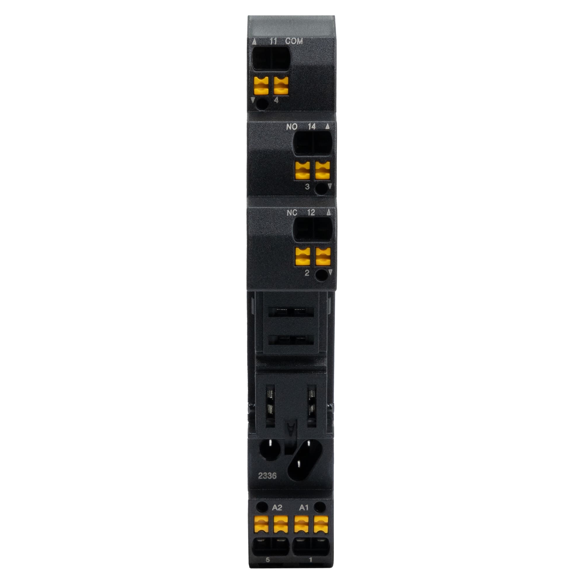 Колодка c клеммами push-in для реле на 1 группу IR-24DC/230AC-1CO
