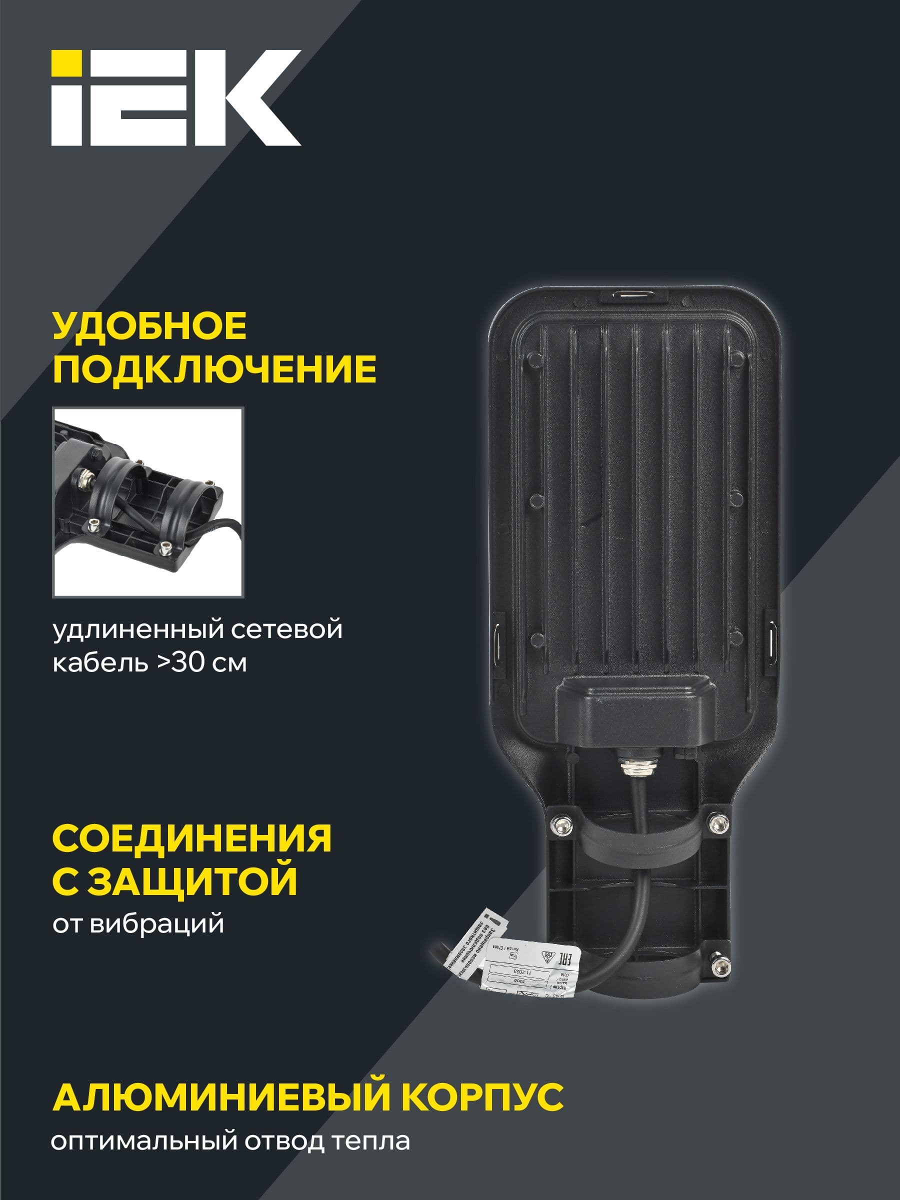 Светильник светодиодный консольный ДКУ 1013-100Д 5000К IP65