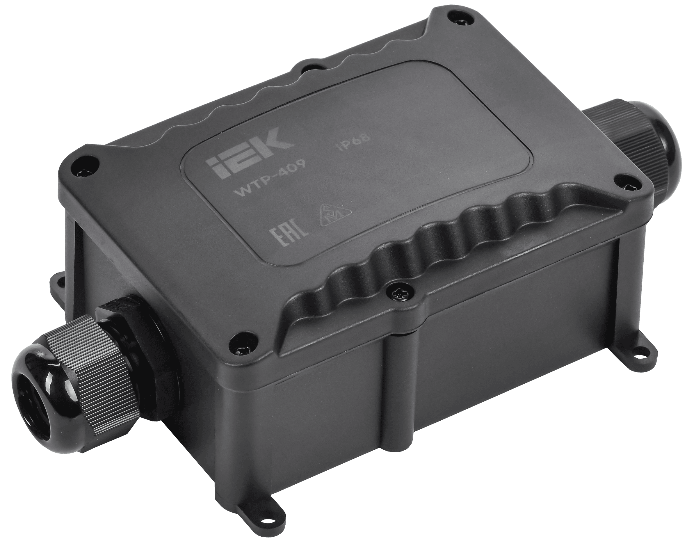 Коробка распределительная герметичная WTP-409 2 ввода IP68 IEK