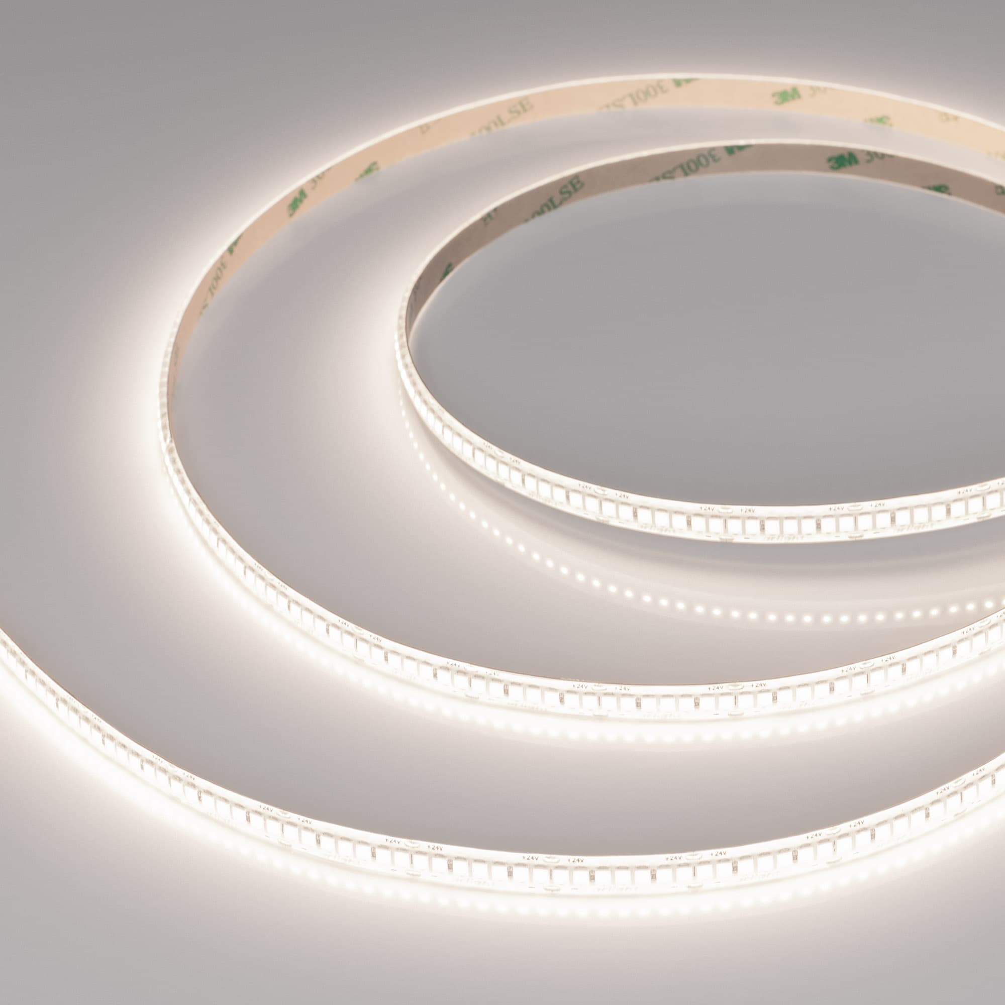 Лента светодиодная 10 Вт/м 24В IP65 4000K 280LED/м RT/RTW-A280-8-10mm SMD 2835 5 м