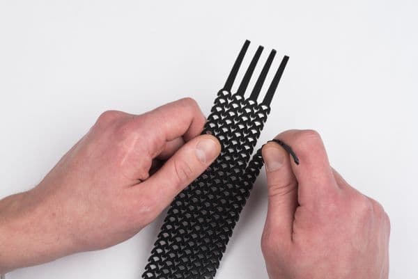 Хомут гибкий (20 шт.) зеленый FlexSTRAP