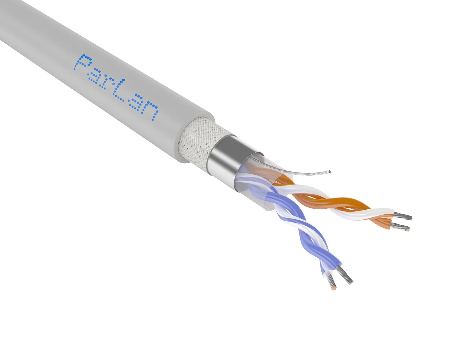 Витая пара ParLan Patch F/UTP Cat 5e PVC 2х2х0.60