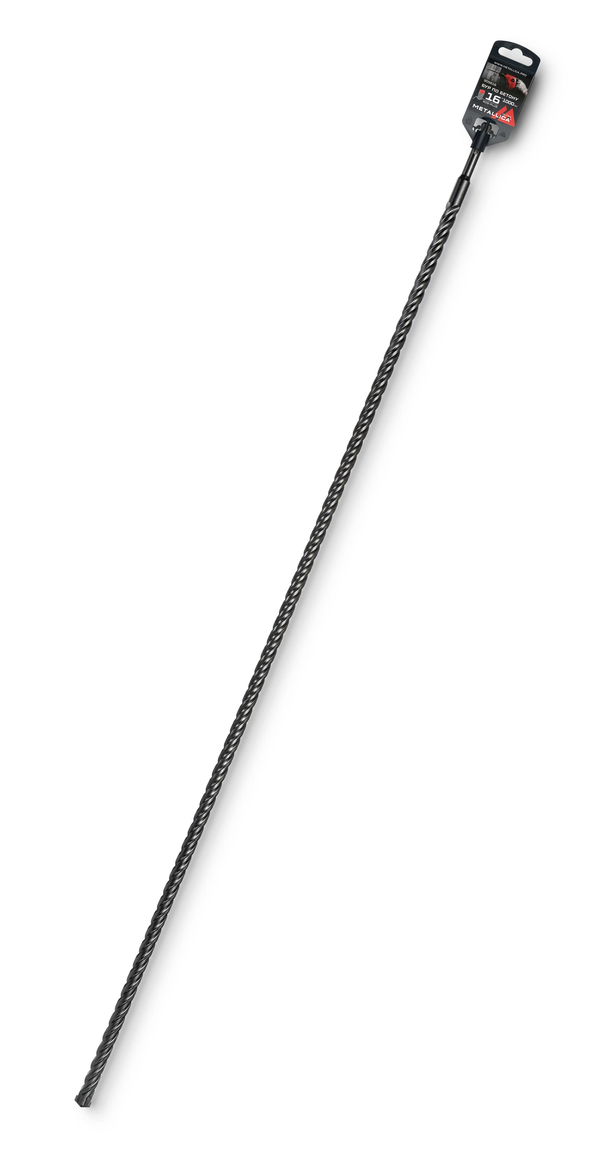 Бур по бетону SDS-plus 16х1000/950 мм, Х-напайка, 4 спирали