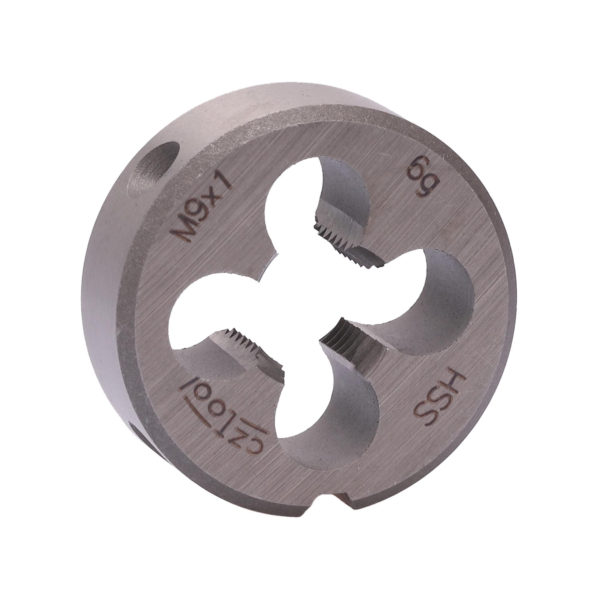 Плашка М9х1,0 HSS DIN22568 6g 25х9мм