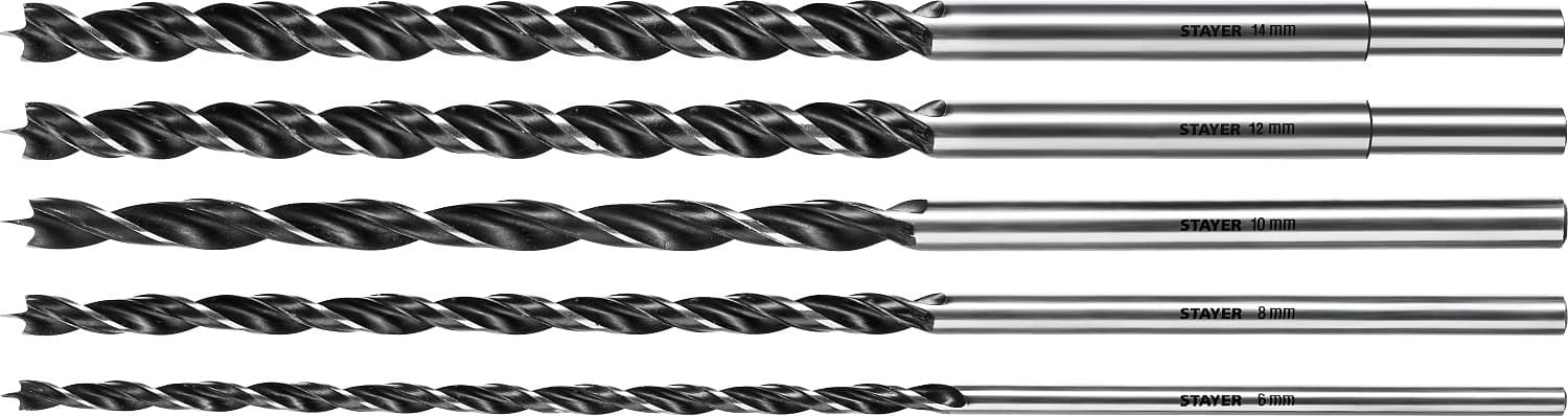 Сверло спиральное Maxdrill 5 шт.
