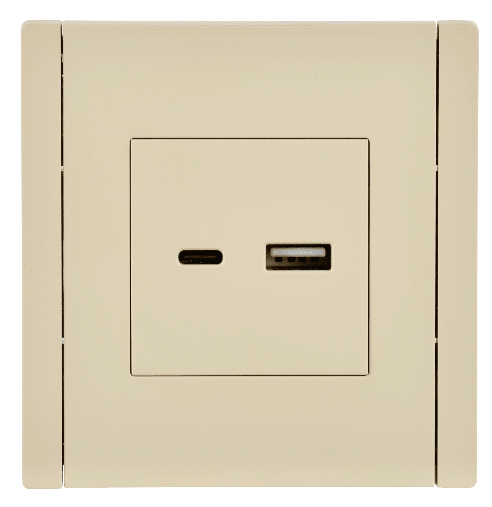 FORTE&PIANO Розетка USB A+C 18Вт FP451 ваниль IEK