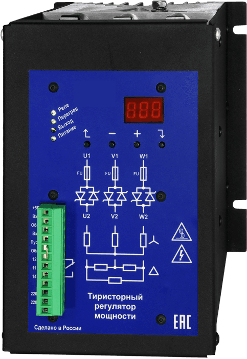 Тиристорный регулятор ТРМ-3МN-100-RS485