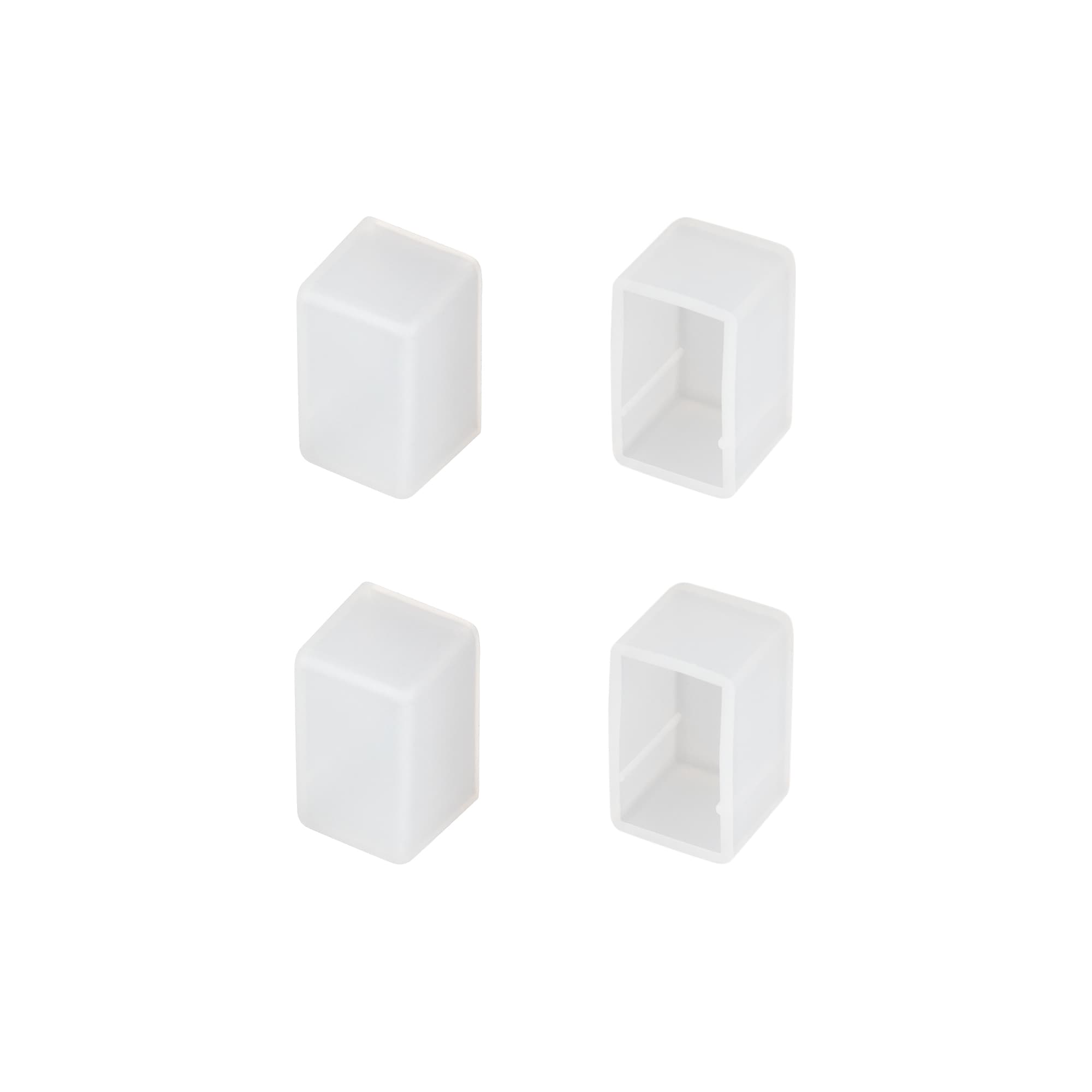 Заглушка WPH-FLEX-1018-SIDE WHITE глухая (Пластик)