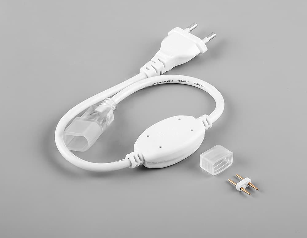 Лента светодиодная 12Вт/м 220В зеленый IP67 144LED/м LS721 1м неоновая