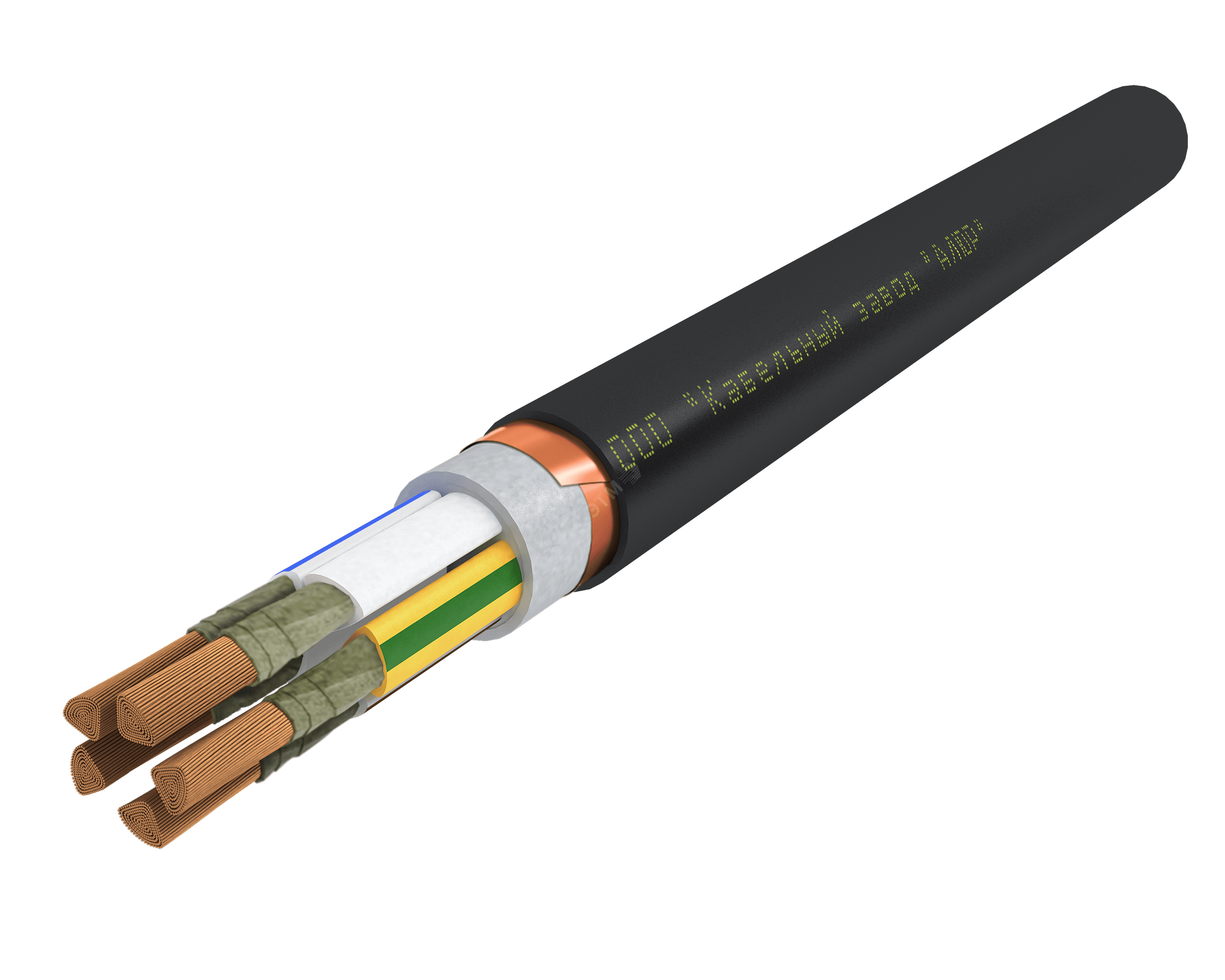 Кабель силовой ВВГЭнг(А)-FRLS 5х95.0 мс(N.PE)-1 Ч. бар