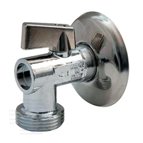 Кран шаровой бытовой хромированный R614 1/2'х3/4' НР