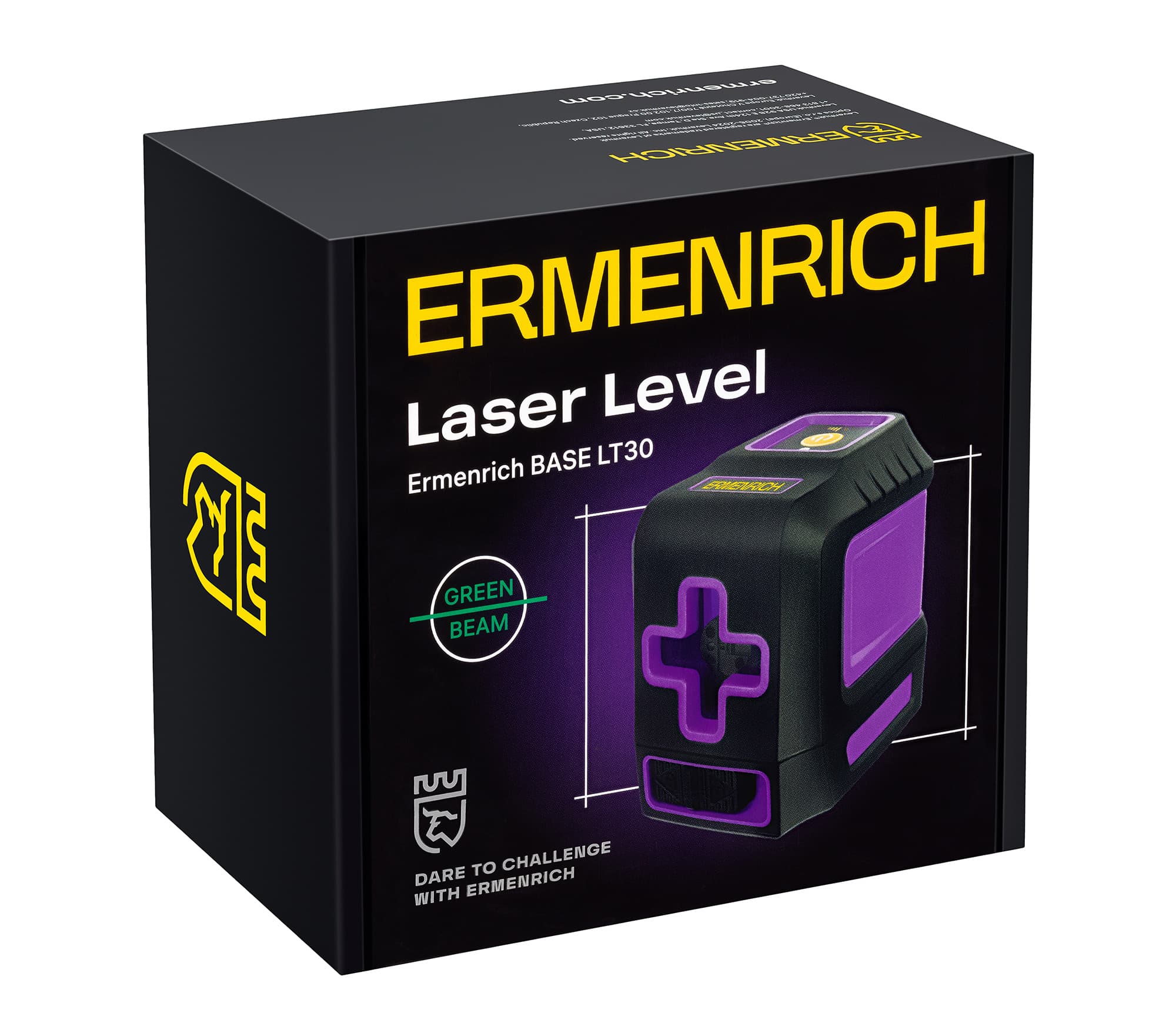 Уровень лазерный Ermenrich BASE LT30, фиолетовый