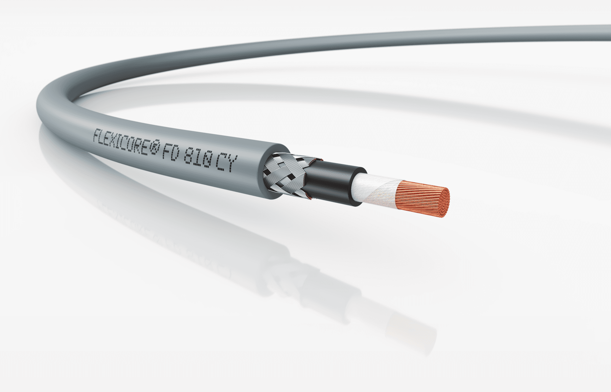 Кабель особогибкий FLEXICORE FD 810 CY 0,6/1 кВ 1X25